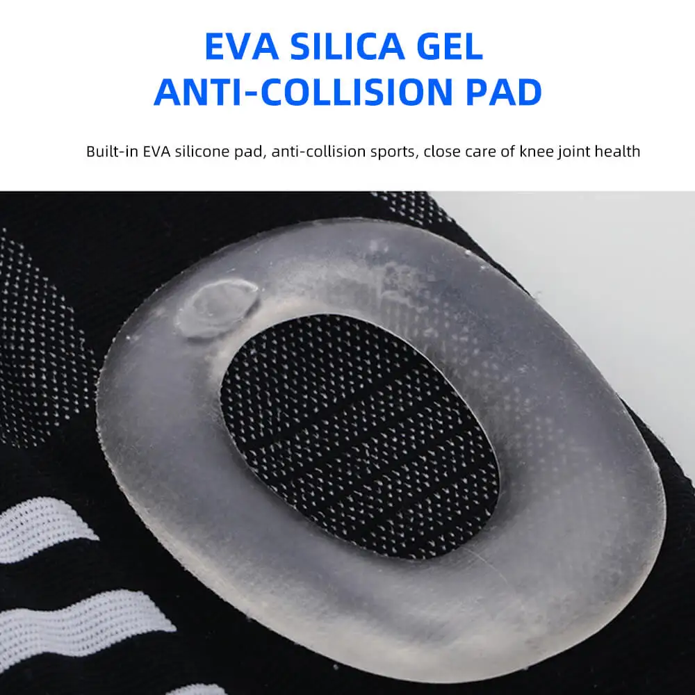 FDBRO новые спортивные силиконовые противоскользящие длинные наколенники