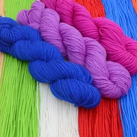 45g acrylic wool hand knitted coarse wool doll baby scarf acrylic wool blended knitted hook shoe thread yarn crochet