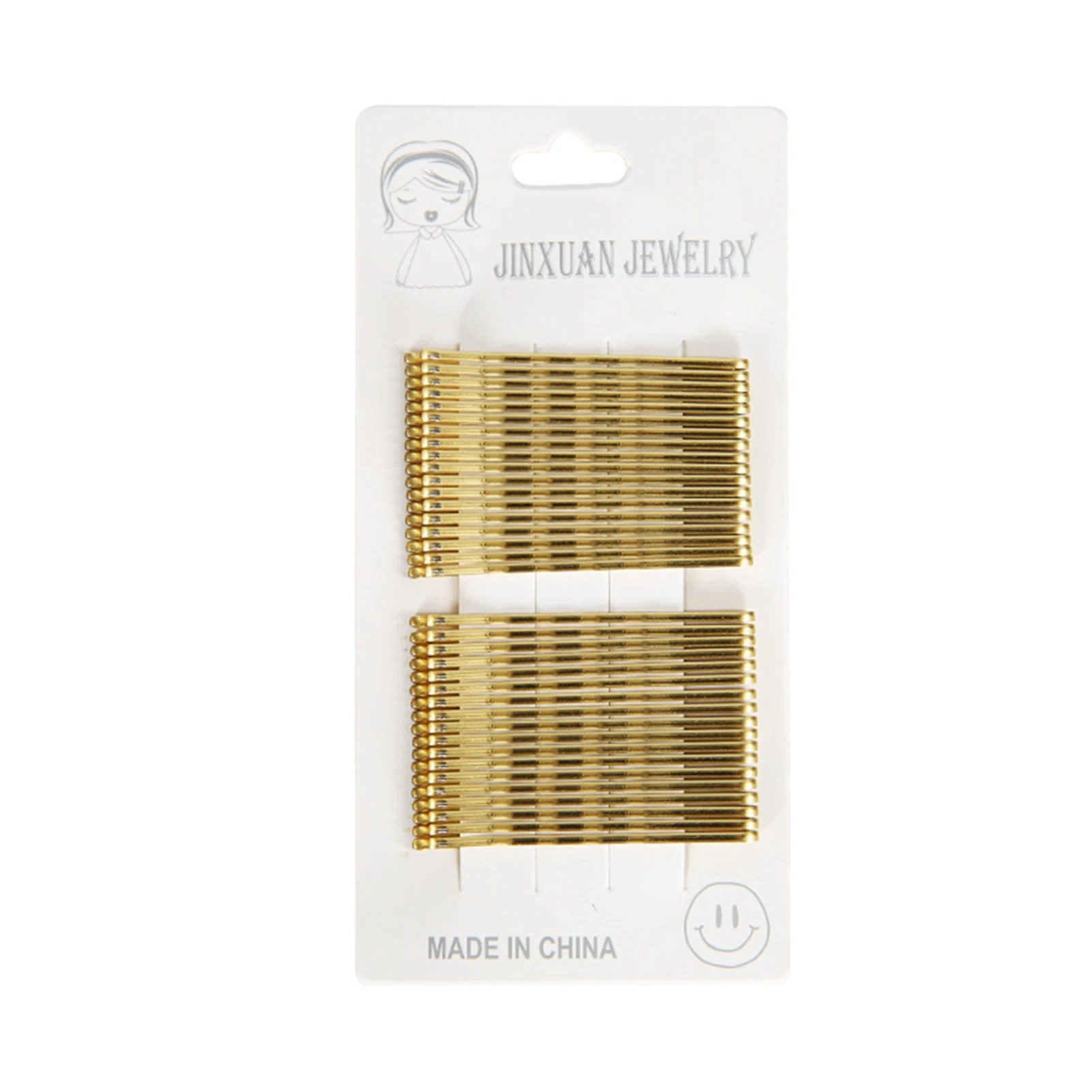 Заколки для волос женские плоские стальные зажимы 36 шт. | Красота и здоровье