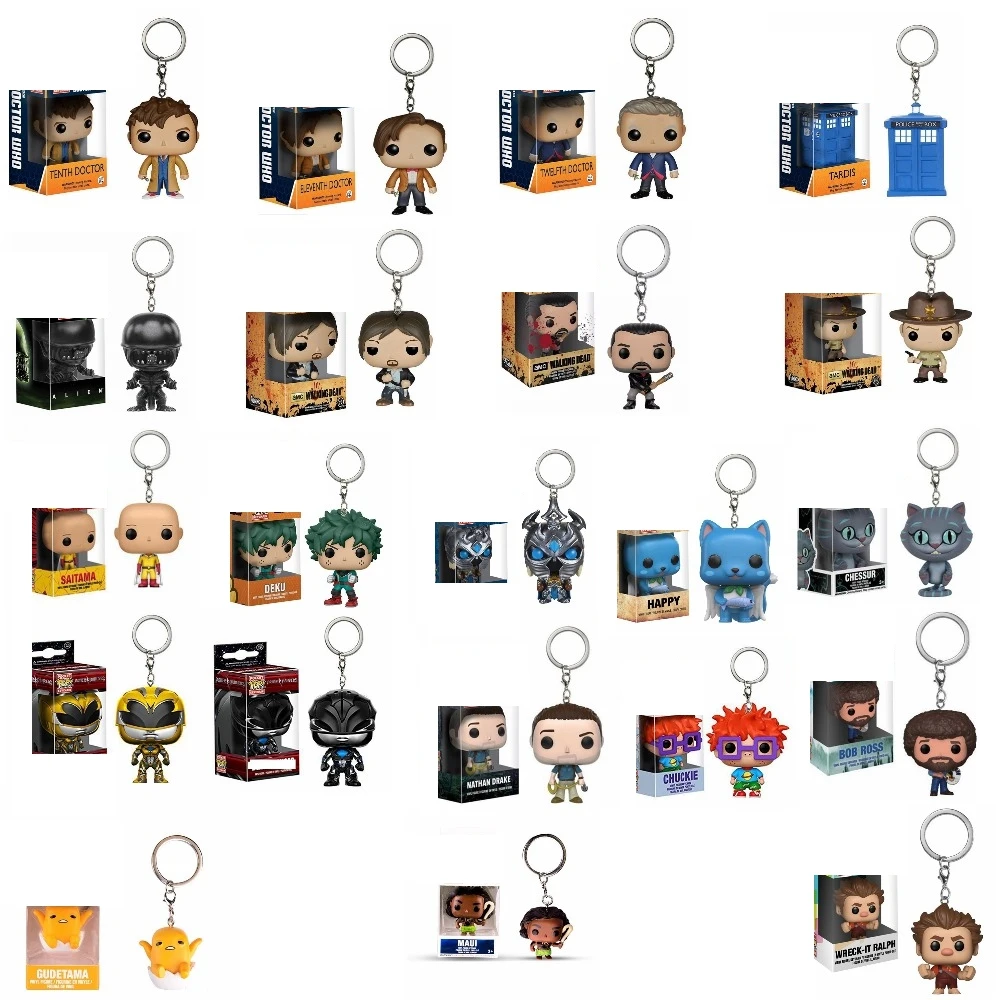 Брелок доктор 10/11/12 кто официальная экшн-фигурка ходячих мертвецов Коллекционная