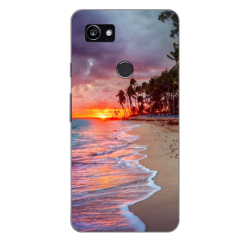 Ciciber Beach Sea Sky Мягкий ТПУ чехол s для Google Pixel 3 2 XL телефона Силиконовая задняя крышка