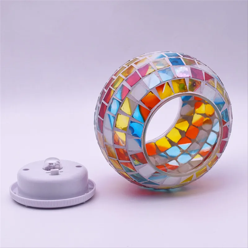 

Colorful Solar Lawn Light Mosaic Garden Decoration Street Light Outdoor Lighting Solar Lamp Rgb Solar Lights for Outside House