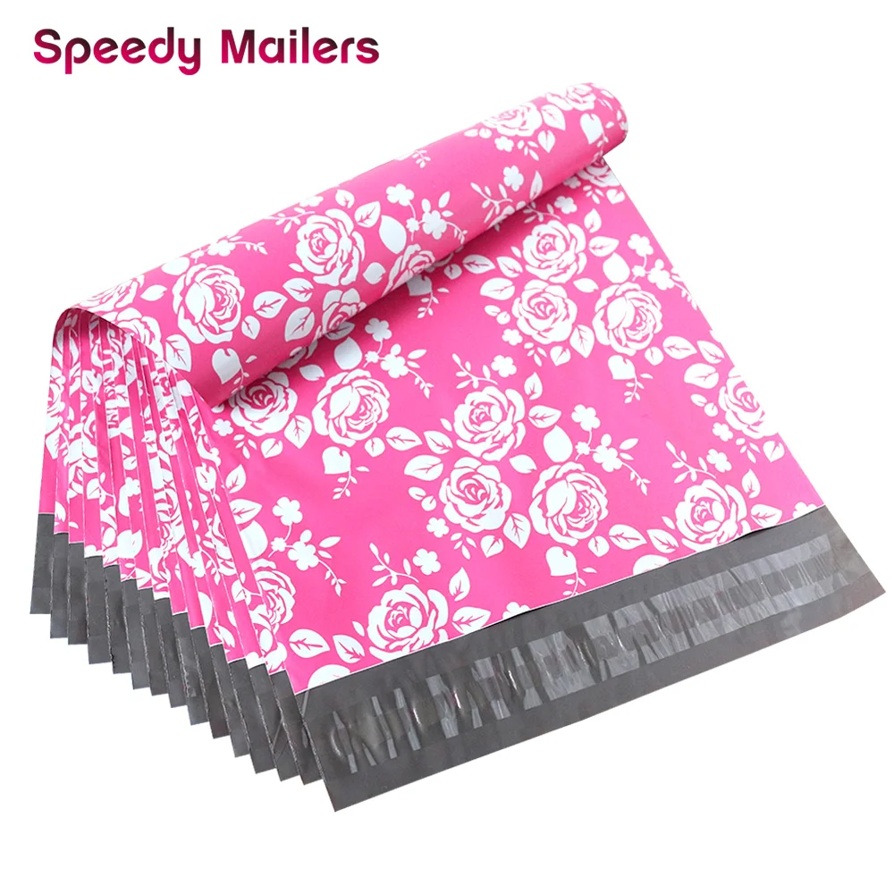10 шт 10x13 Розовые Конверты для многократной почтовой пересылки доставка сумки с