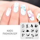 Трафареты для маникюра KADS, 36 дизайнов, в китайском стиле