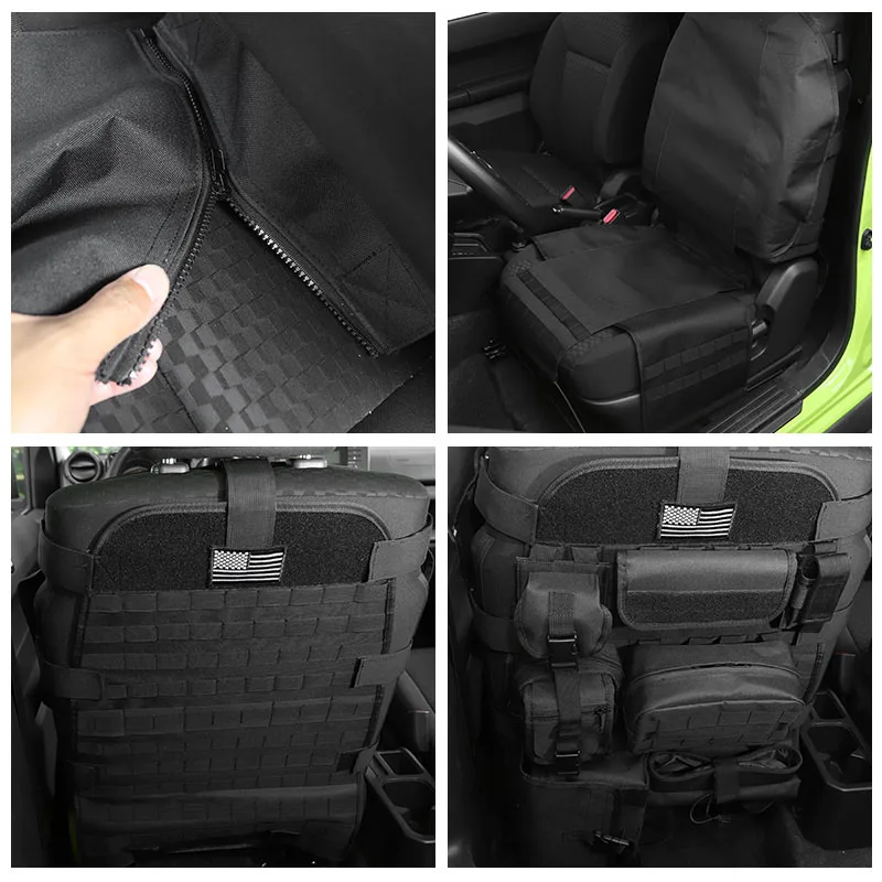 Универсальный чехол на сиденье с органайзером Мути-карман для хранения Jeep Wrangler