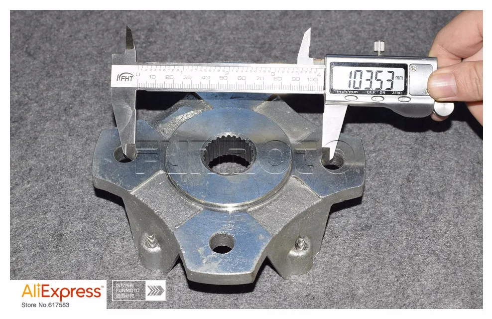 Фиксирующий кронштейн заднего дискового тормоза подходит для JOYNER/1100 багги/XT1100CC