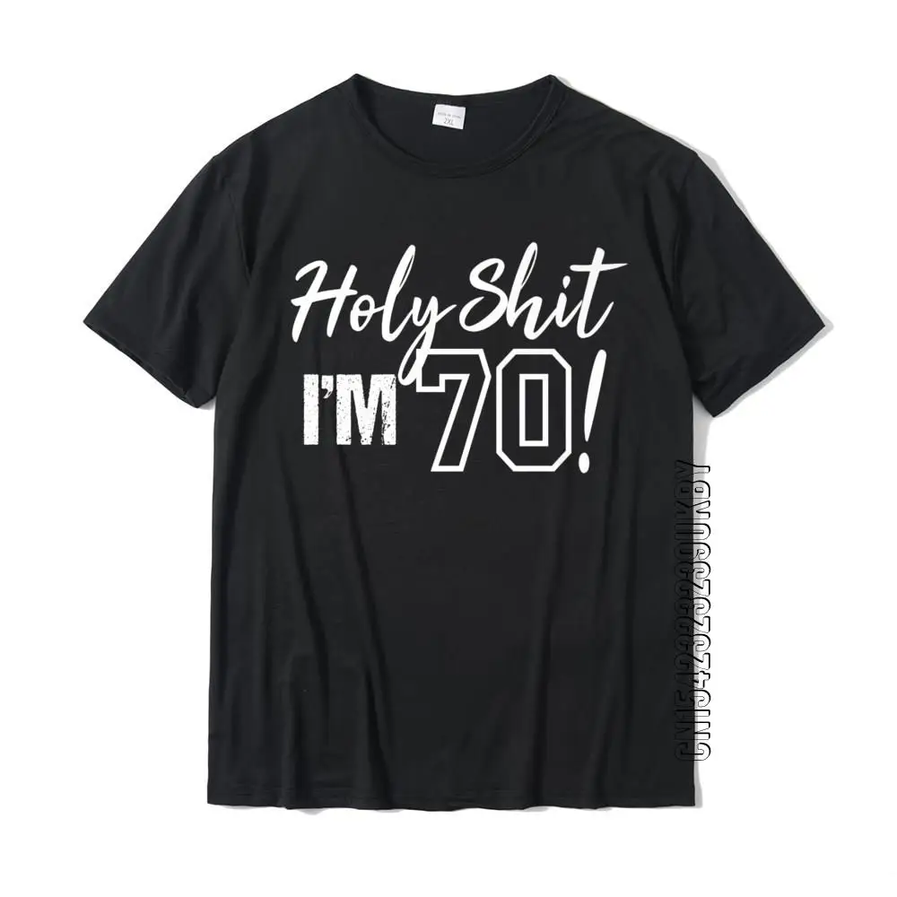

Мужская хлопковая футболка с надписью «I'm Turn 70»