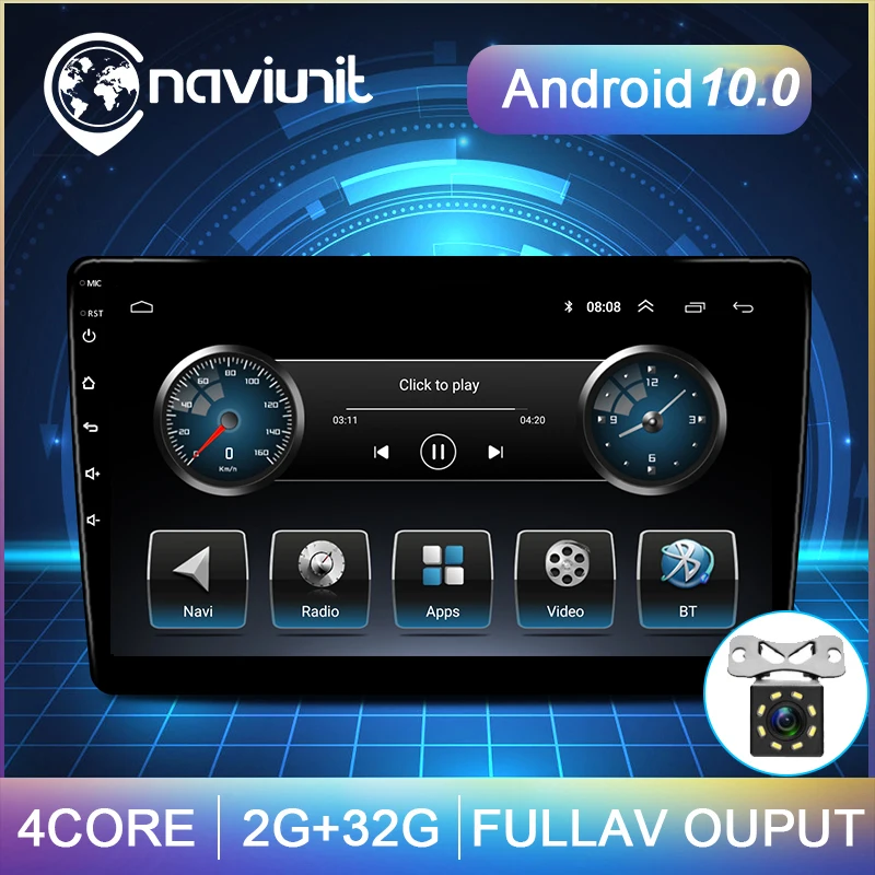 9/10.1 ''IPS экран универсальный автомобильный радиоприемник 2 din Android 10 авто GPS