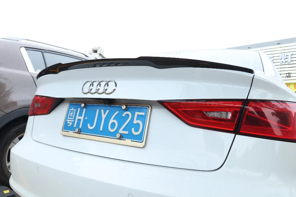 Углеродное волокно заднего крыло багажника выступ Спойлеры для возраста от 12 до