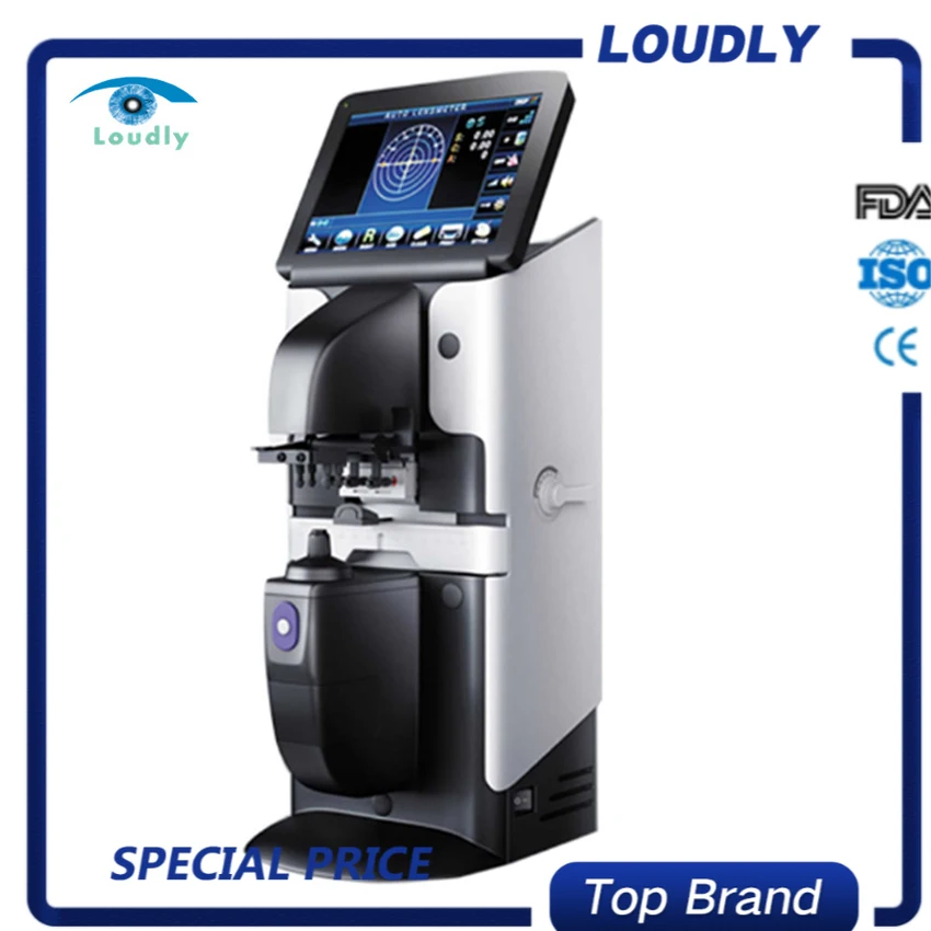 Loudly бренд офтальмологическое оборудование сенсорный экран автоматический lensmeter