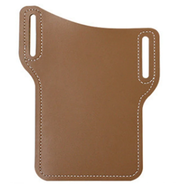 

Waist Bag Men Casual Design Leather Retro Fanny Pack Belt Bag Pouch Travle Phone Bag