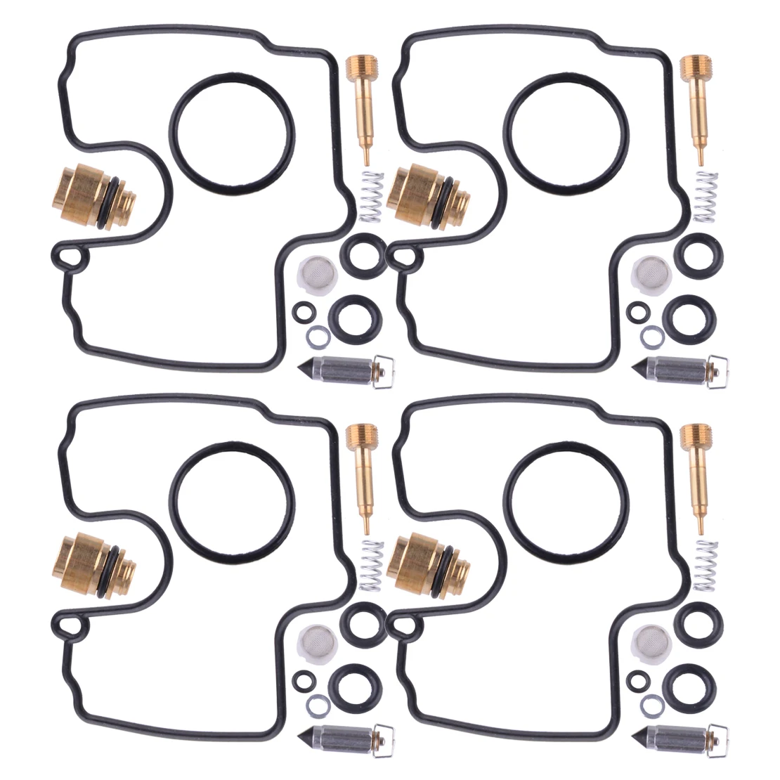 Мотоциклетный карбюратор 4 комплекта Ремонтный комплект для Yamaha YZF R1 1998 1999 2000 2001| |