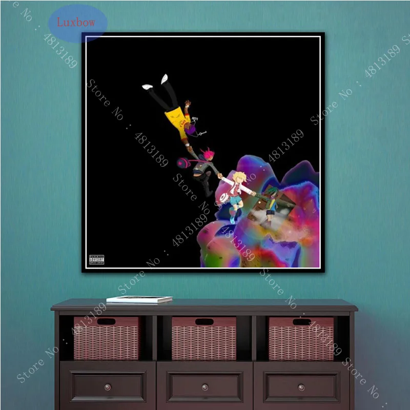 Lil Uzi Vert LUV vs The World 2 Rage художественный музыкальный альбом Звездные Плакаты