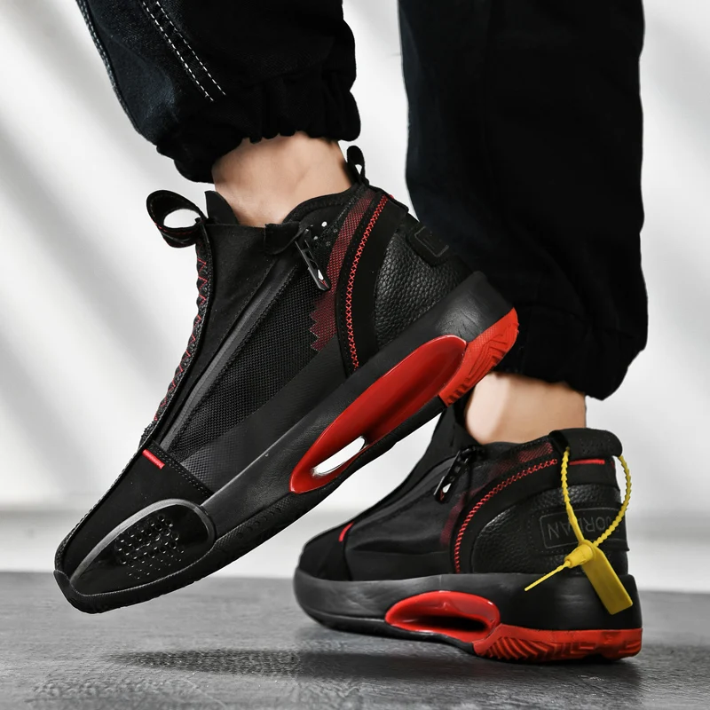 

New Big Size Superstar Basketball Shoes for Men Air Demping Sport Kissing Sneakers Mesh Trainers Mand Femme Zapatillas