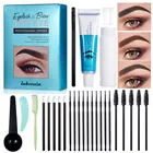 2021 3 цвета на выбор крем для окрашивания бровей Набор водостойкий прочный коричневый оттенок для бровей хна Тушь для бровей краска для макияжа