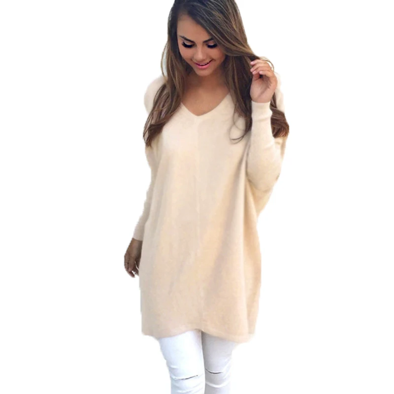 Осенние Теплые Джемперы женский свитер Женский пуловер Женская Повседневная