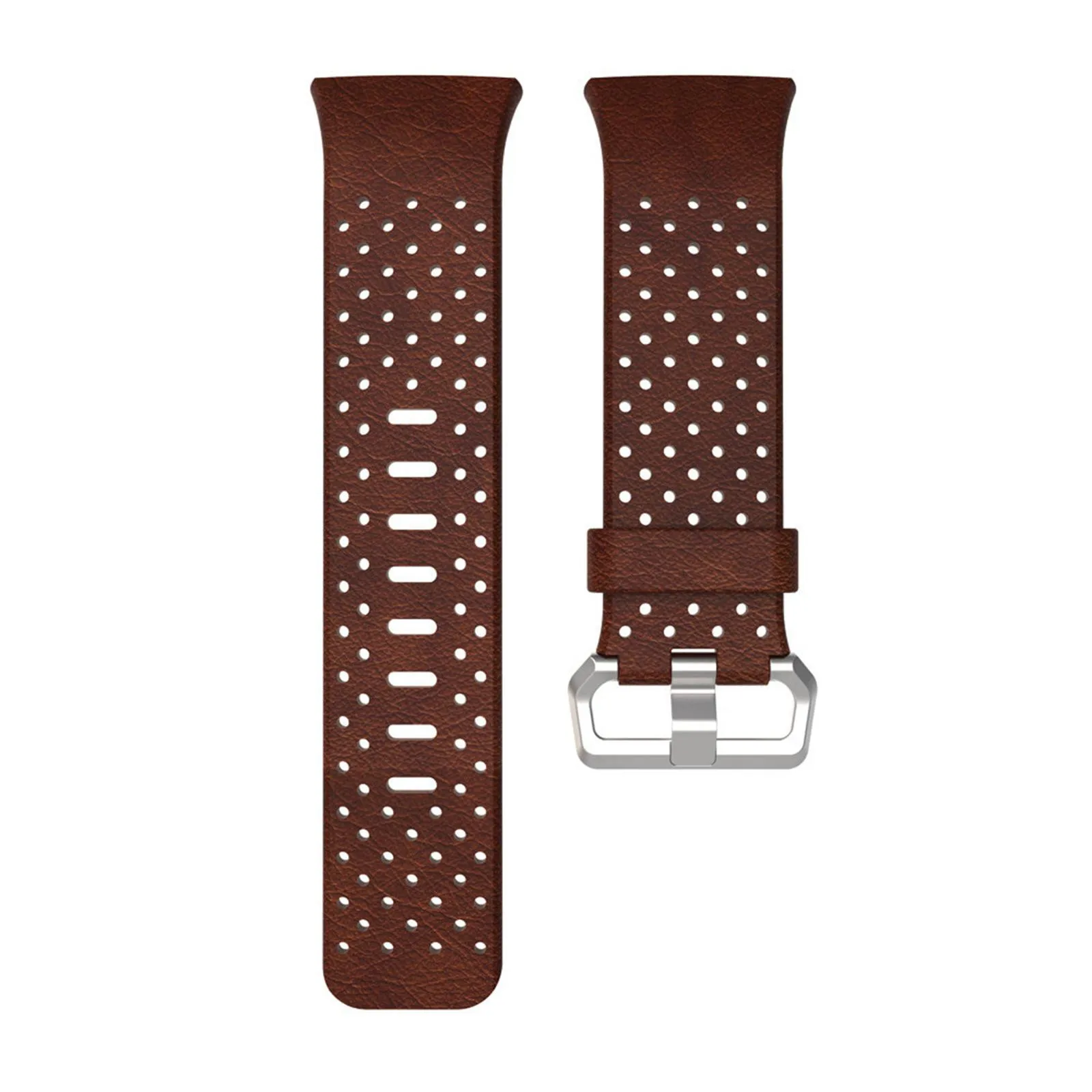 

For Fitbit Ionic Perforated Leather Accessory Band Bracelet Watchband Colorful High Quality Smartwatch Band Accessories
