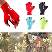 giyo breaking wind cycling half finger gloves anti slip breathable gloves shockproof riding mittens women men bicycle gloves