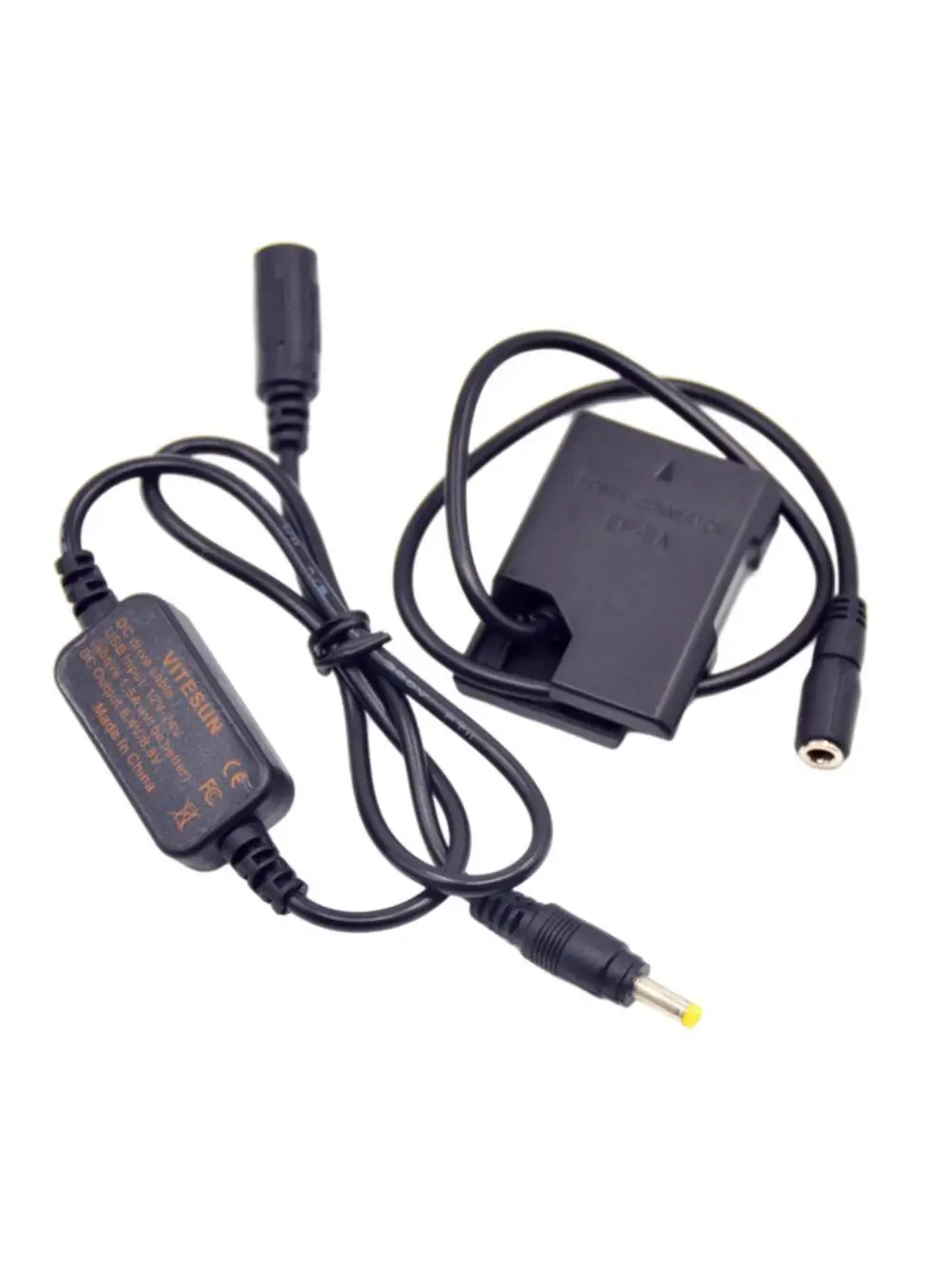 

For DC5.5 step-down cable EN-EL14 for EP-5A for Nikon P7800 D5500 D5600 D5300