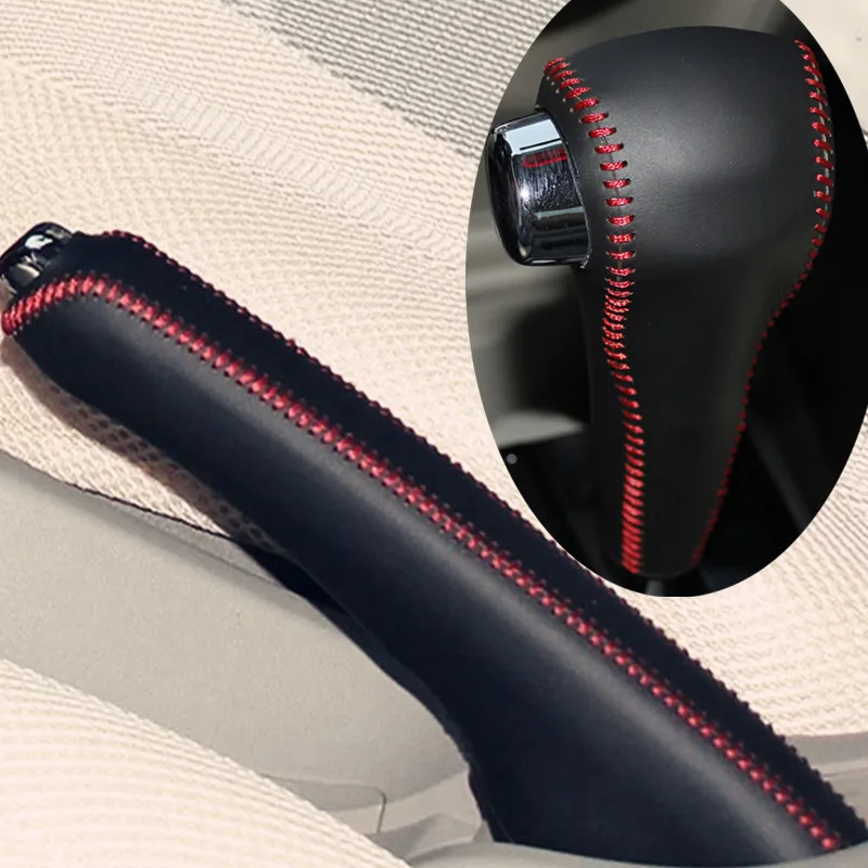 

For Honda 08-11-12-14 Old City DIY car automatic transmission leather gear cover gear lever handle gear cover car decoration