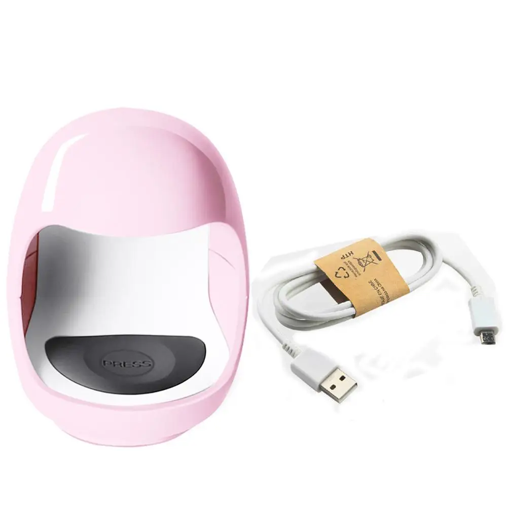 Новая Модная Портативная Мини USB СВЕТОДИОДНАЯ УФ-лампа для ногтей светильник для ногтей Гель-лак Сушилка для ногтей машина для дизайна ногтей S1