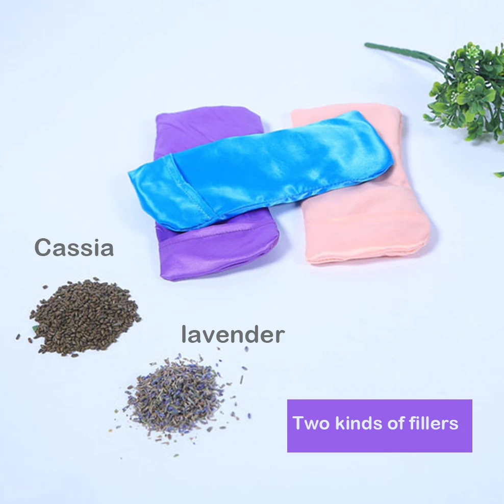 Подушка для глаз йоги медитации лаванда семена кассии подушка Успокаивающая сна