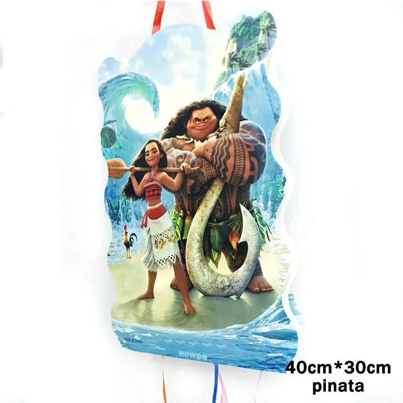 20 шт./компл. Moana бумажные тарелки/чашка для дня рождения украшение праздника вечерние принадлежности девушки мультфильм тема предметы для вечеринки, сувениры