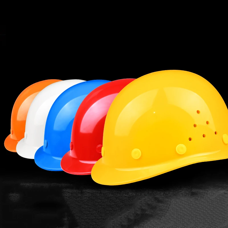 Жесткий головной убор строительный участок утолщенный белый электрическое