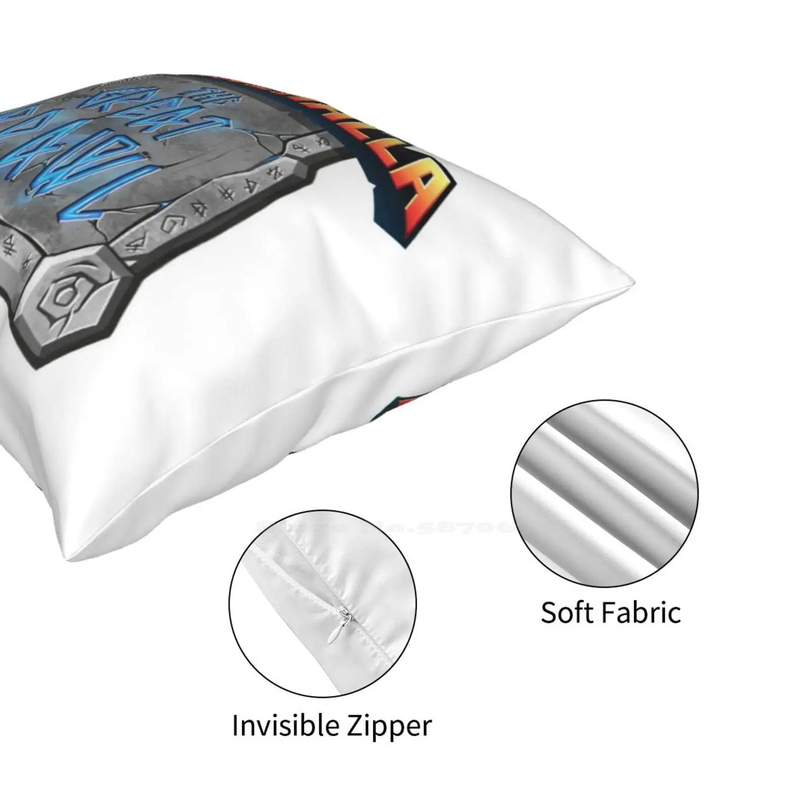 Десять Заповедей: Наволочка для подушки "Brawlhalla" для спальни, декор дома. Персонаж Mordex из игры Steam "Dead By Daylight", выживший.