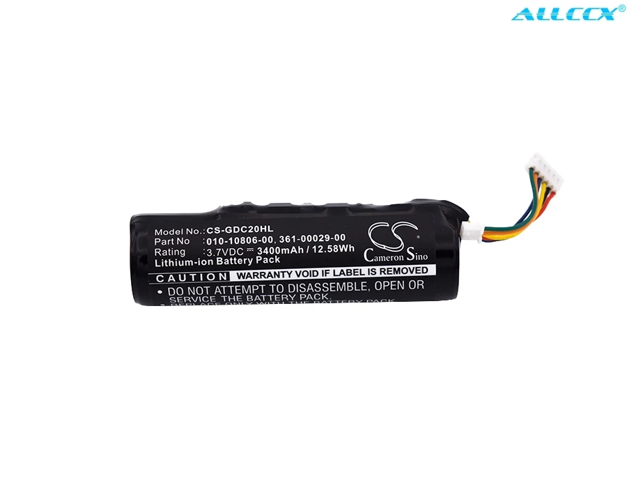 Аккумулятор Cameron Sino для ошейника собак Garmin DC20 DC30 DC40 Astro System отслеживание DC 20 2200