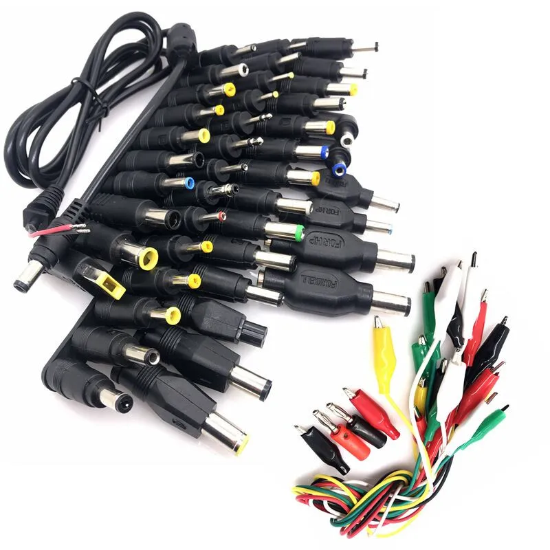 Универсальный DC адаптер питания зарядное устройство конверсионные вилки