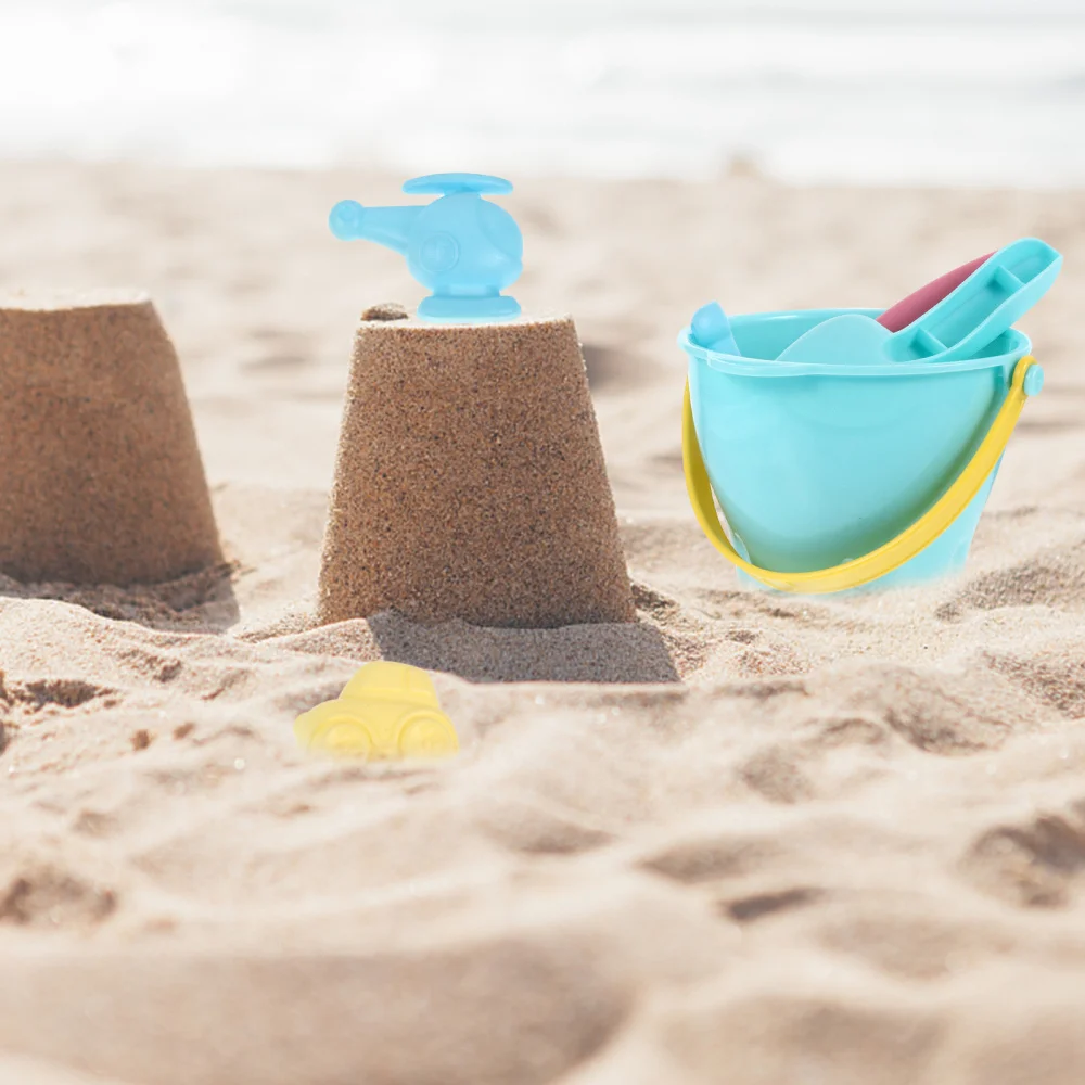 

7pcs/set Summer Seaside Children's Beach Shovel Toys Bucket Set Playing Toys