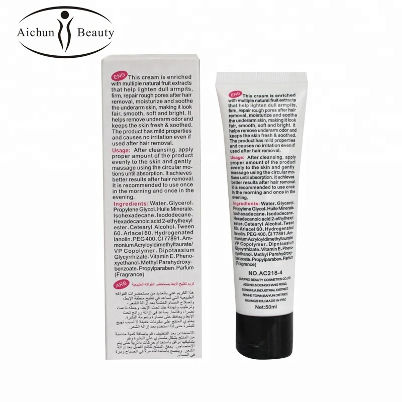 

Aichun Beauty Underarm Whitening Cream and Body Whitening Cream