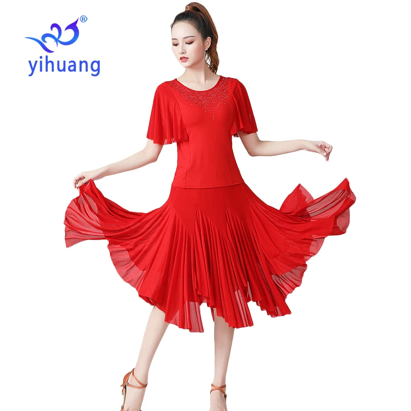 Женские костюмы для танцев и представлений современное стандартное платье