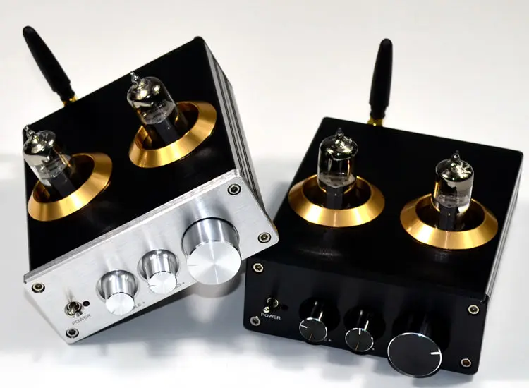 

DC12V Bluetooth 4.2 6J5 Tube Tone Preamp With treble and bass adjustment