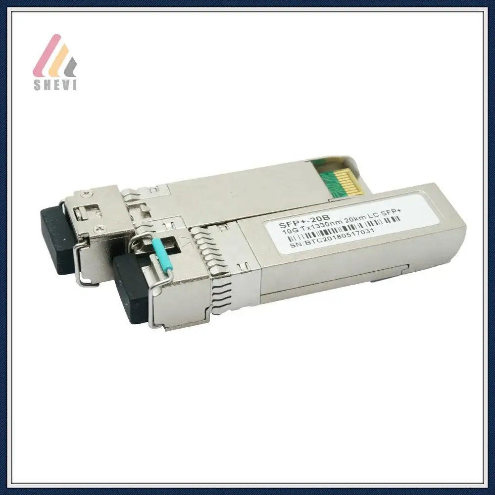 10G WDM SFP + BIDI 1270 нм 20 км LC трансивер 10 гигабит одноволоконный модуль с разъемом 1 пара