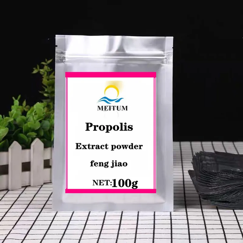 

High quality propolis extract powder, Anti-aging, Enhance immunity, Propolis powder, feng jiao,Free shipping