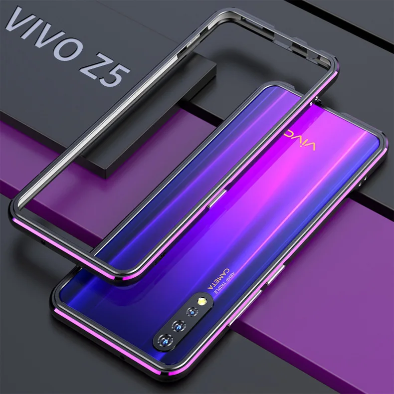 Vivo Z5 Роскошный металлический корпус крышка для Vivo V17 Neo алюминиевая рама Жесткий 3D защитный чехол для V17 Neo бампер чехол