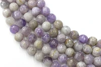 natural facted purple jade round loose beads strand 681012mm for jewelry diy making necklace bracelet