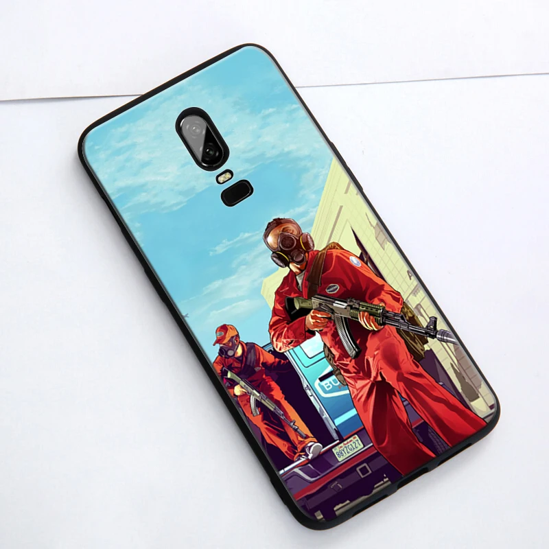 YIMAOC GTA 5 Grand Theft Auto V Мягкий чехол для Oneplus One Plus 7 pro 6 6t 5t силиконовый |