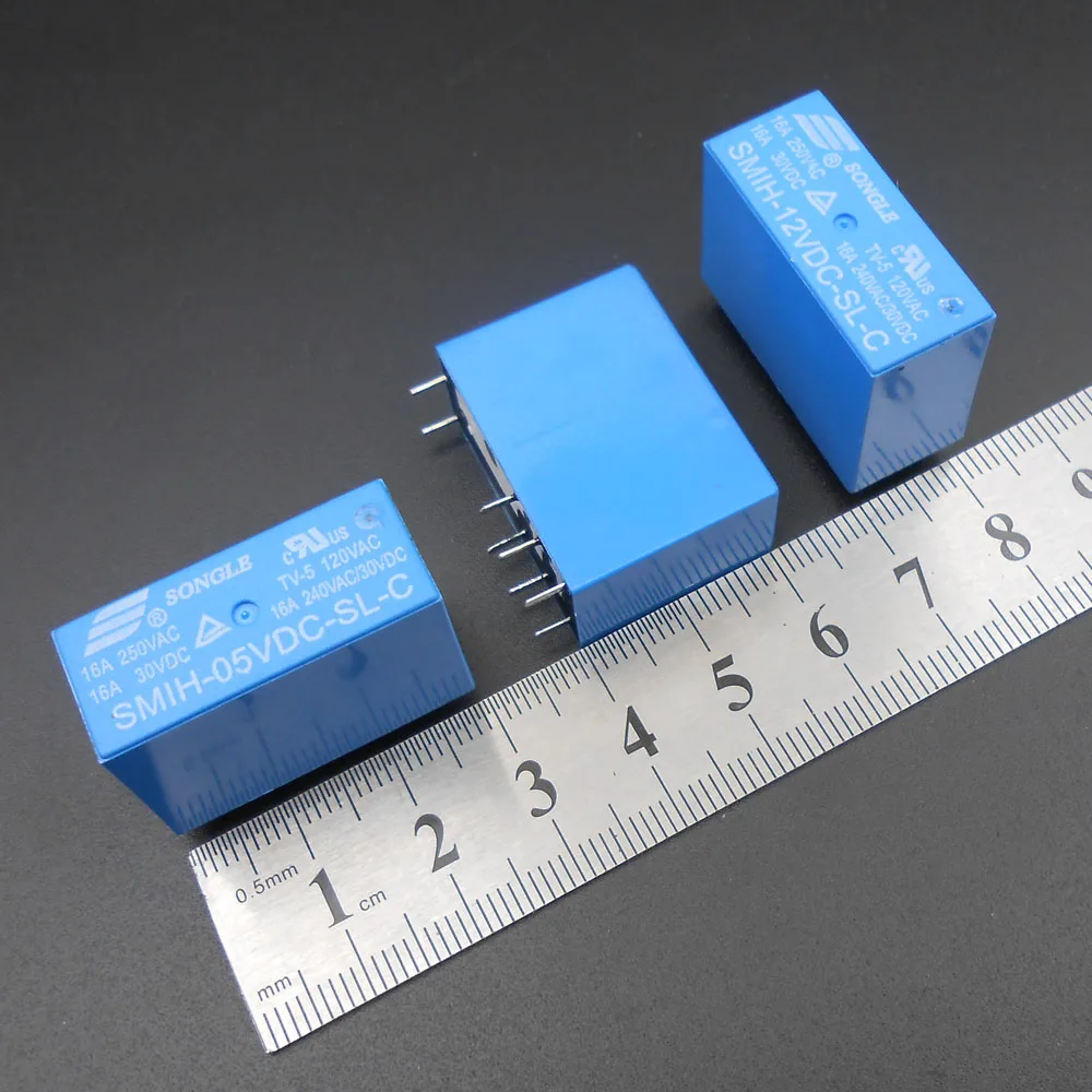 1 шт. SONGLE Power Relay 8 Pins SMIH-05VDC-SL-C SMIH-12VDC-SL-C smismih DC 5V 12V 24V 16A 8-Pin Conversion * SMIH-24VDC-SL-C |