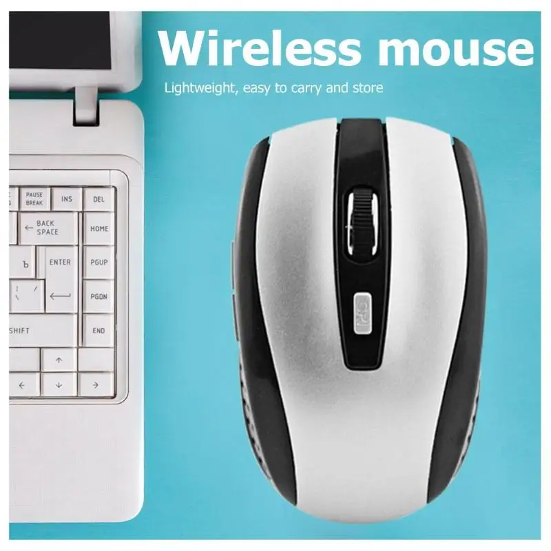 USB игровая беспроводная мышь 2 4 ГГц приемник 6 кнопок профессиональная оптическая