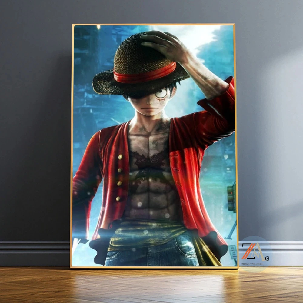 

Wall Art Canvas Prints Japanese Anime Home Decor Paintings Living Room Home Office Decoration Children's Room Paintin