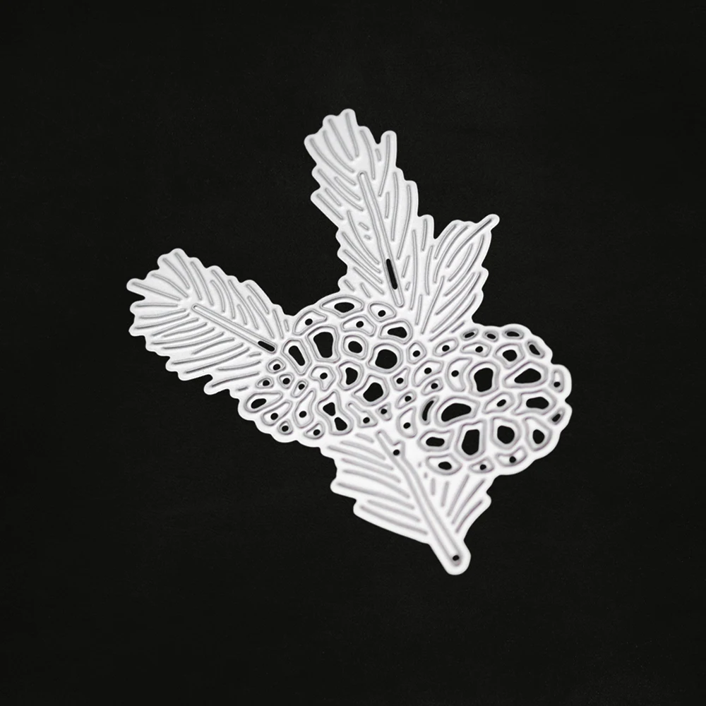 Сосновый конус/подарок Diy нож металлические режущие штампы трафареты для