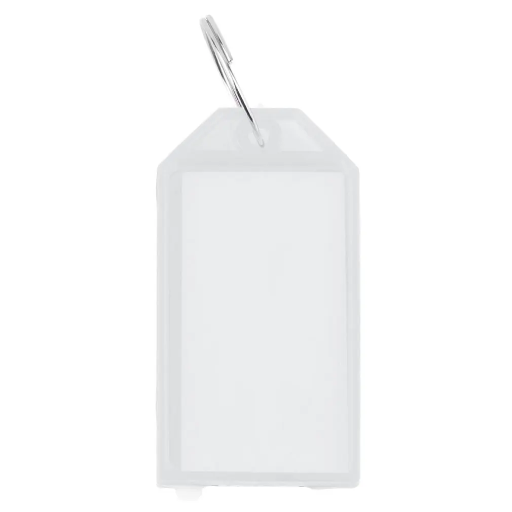 Новинка 1 шт. пластиковое крутое кольцо для ключей бирка идентификационная