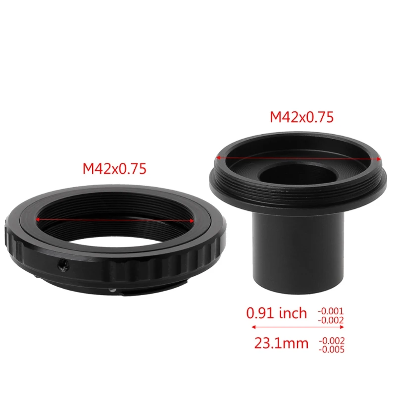 

W0YD Metal Bayonet Mount Lens Adapter 23.2MM for nikon SLR DSLR Cameras to Microscope