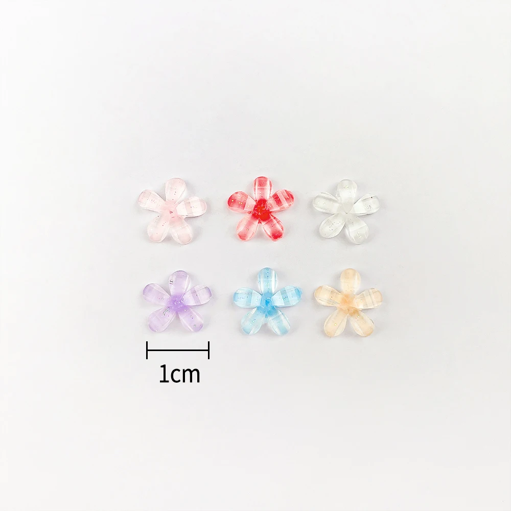 Разноцветные Бусины YIXUAN с цветами для девочек открыток дневников альбомов Декор