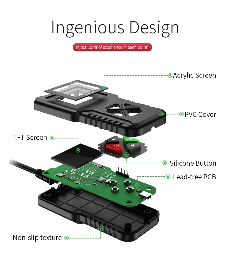 Ediag YA101 OBDII/EOBD батарея тест реальный 16Pin код ридер граф данных USB обновление OBD2 диагностический инструмент PK CR3001 ELM327