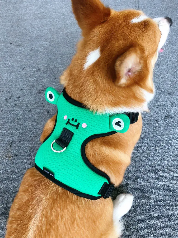 Нагрудный ремень для собак с тяговым шнурком милый жилет ошейник маленьких Keji