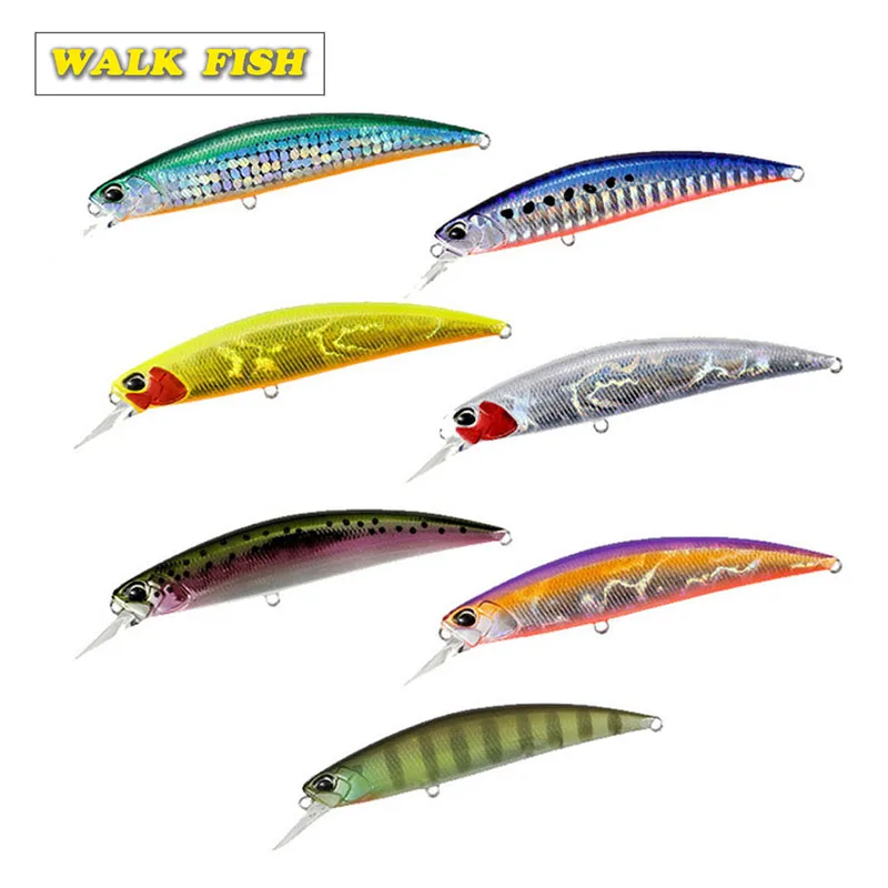 Ходить рыбы Профессиональный 105 мм 16G длинный выстрел Рыбалка приманка Minnow для